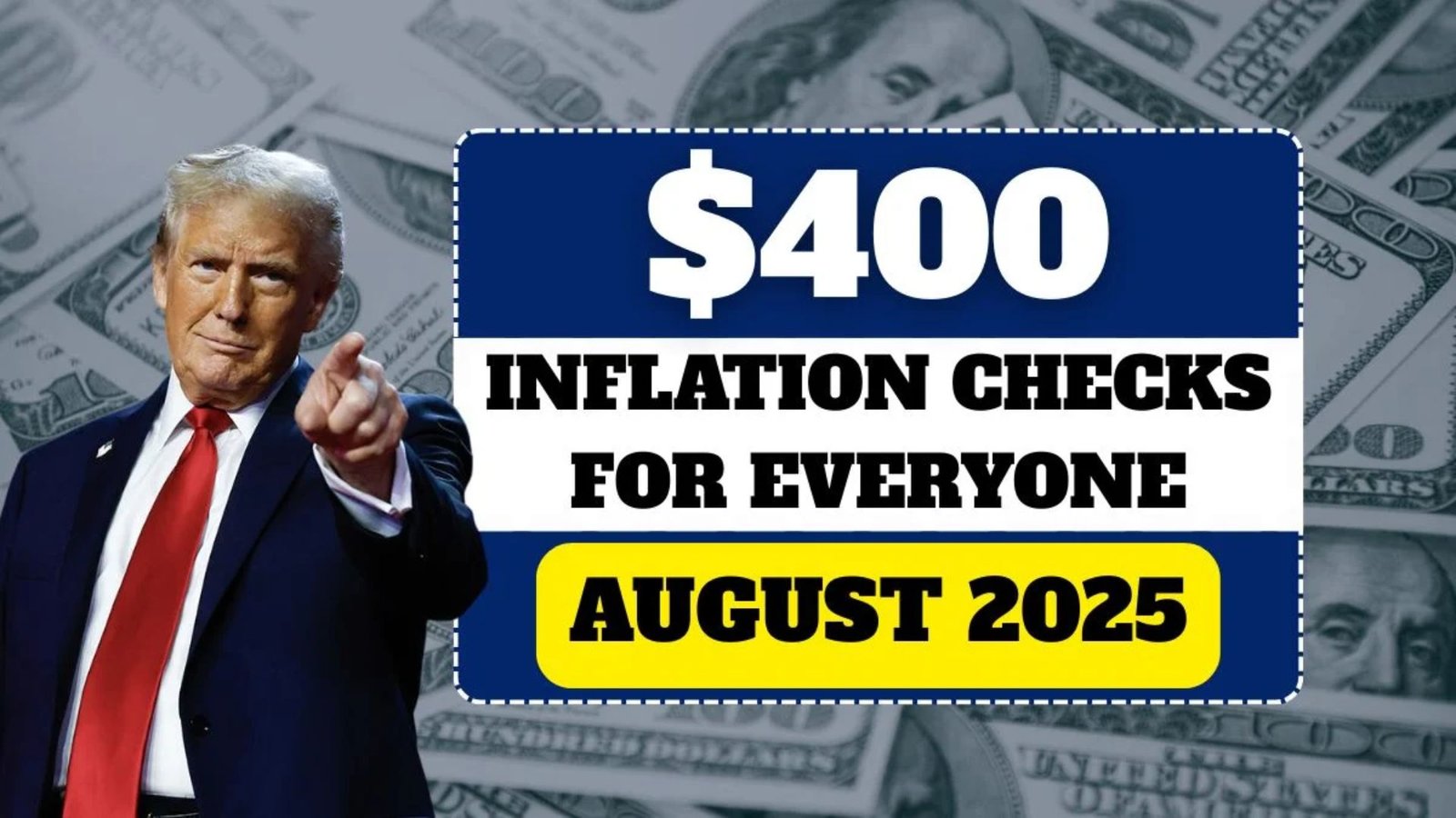 $400 Inflation Checks for Everyone August 2025: Check Eligibility and Payment Dates!
